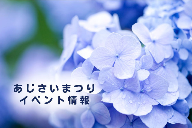 あじさいまつり・イベント 2025 一覧